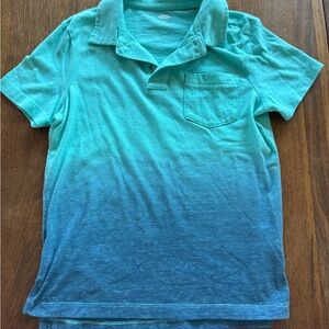 Old Navy Kids Polo Shirt - Teal and Blue